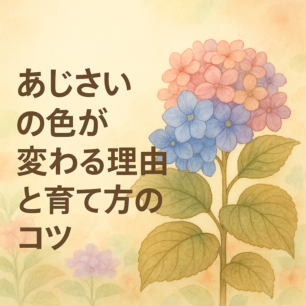 アジサイの色