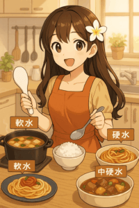 硬度と料理