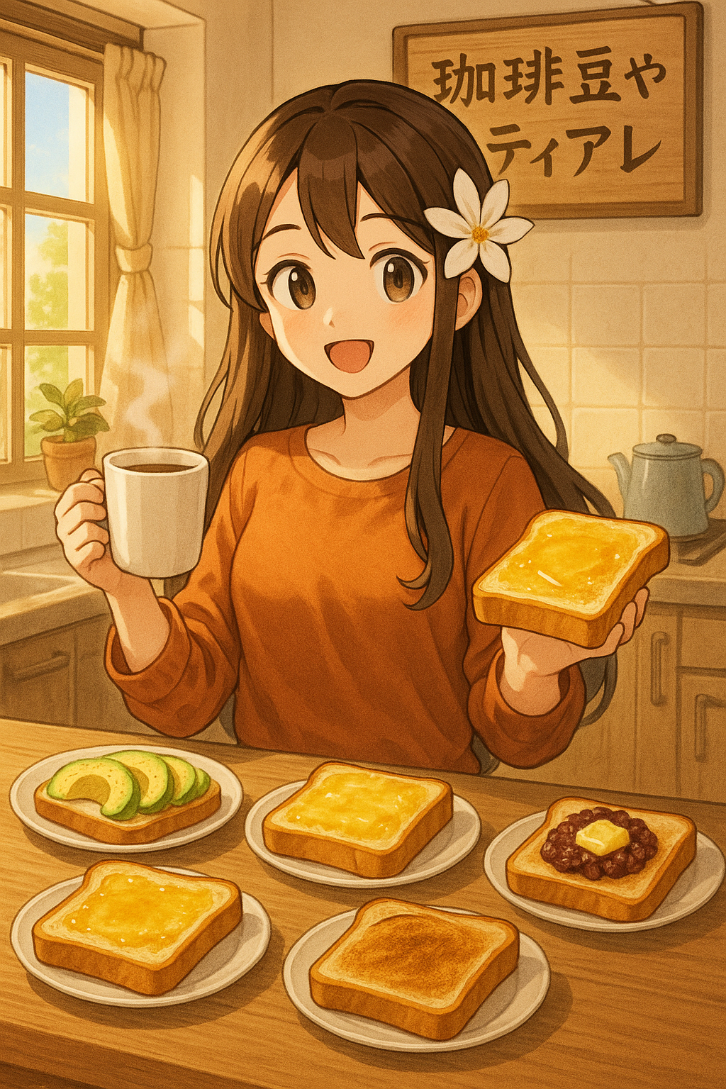珈琲におすすめトーストレシピ