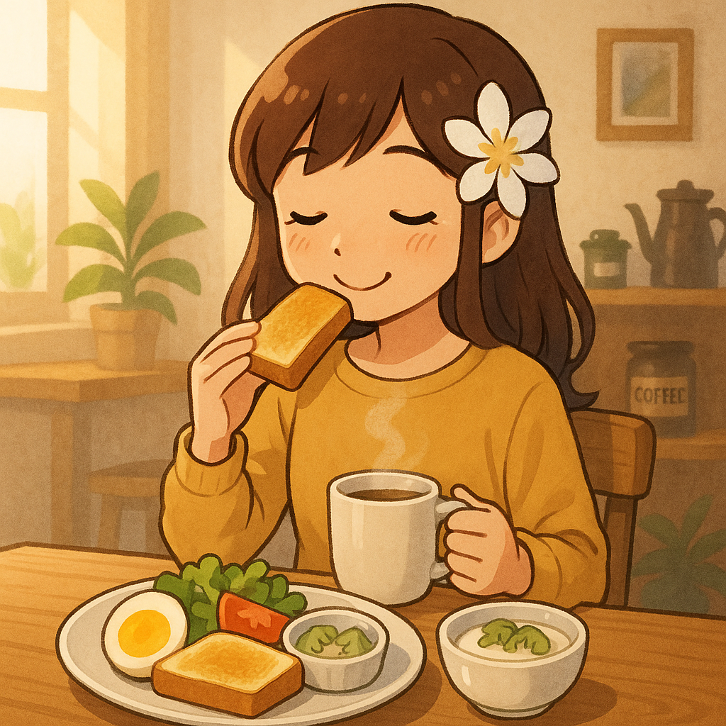 モーニングとティアレ