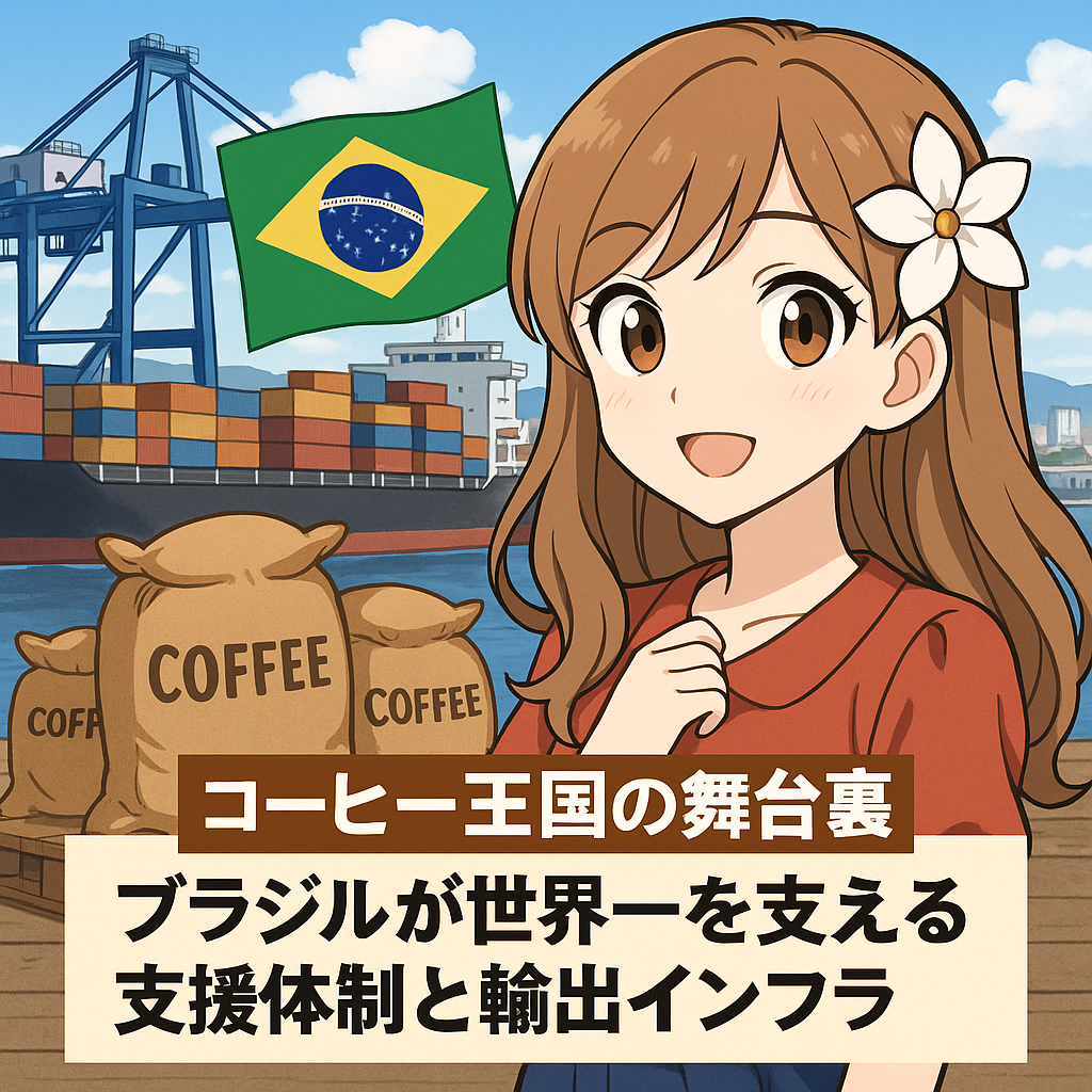 ブラジルが世界一を支える